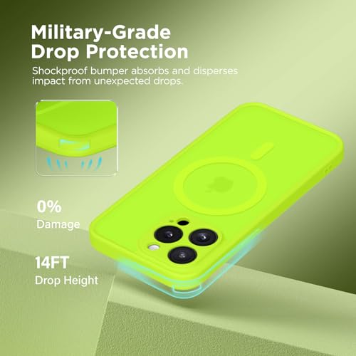Coque iPhone 14 Pro antichoc fine translucide mate compatible MagSafe - 5