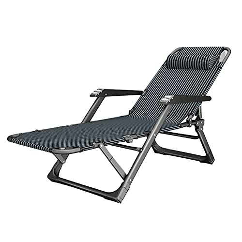 Chaise longue pliante pour soulager le dos avec accoudoir large lors de vos moments de lecture