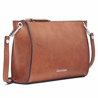 Calvin Klein Women's Reyna Crossbody Handbag, Caramel, OS — image 2