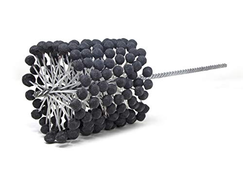 Image of Brush Research GBD51212 FLEX-HONE, 5-1 /2 inch (140mm) Diameter, 120 Grit, Silicon Carbide, For Mild Steel, Stainless Steel Cast Iron and Softer Ferrous Materials