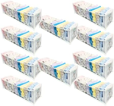 KIT 10 colmeia organizadoras gaveta P bebê com 10 espaços