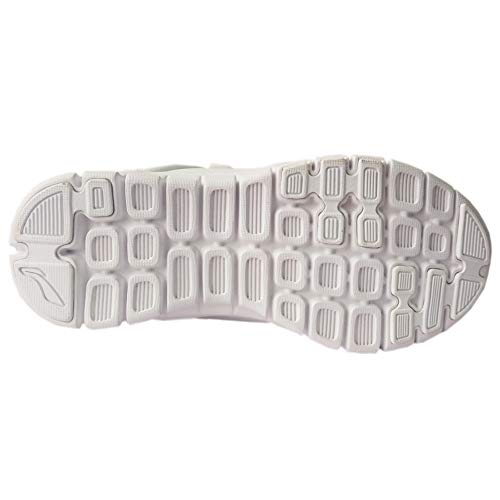 Li-Ning NonLacing School Shoes for Kids | Unisex | Lightweight Slip-On School Shoes | Cushioned Sole | Comfortable White 4