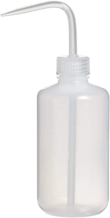 Lorima Economy Wash Bottle, LDPE, Squeeze Bottle Medical Label Tattoo (250ml / 8oz / 1 Bottle)