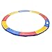 HOMCOM Cubierta de Protección Cojín Borde para Cama Elástica y Trampolines con Diámetro Ø244 cm Multicolor