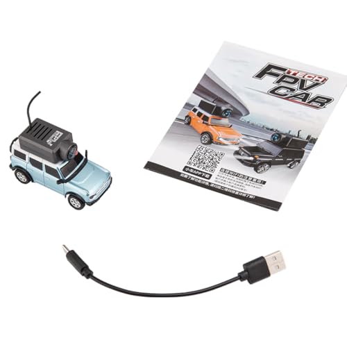 Smart Dual Control & Auto-Pairing: goditi lo sterzo proporzionale completo con l'accoppiamento automatico 2.4G tramite app o telecomando incluso (priorità). Perfetto per gli appassionati di auto mini RC scala 1/64