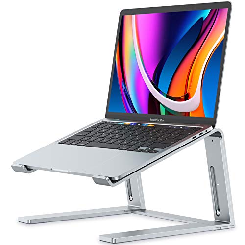 Gikersy Laptop Stand Adjustable Height, Ergonomic Computer Stand For Desk,Aluminum Detachable Laptop Riser Notebook Stand Compatible With Macbook Air Pro, Dell Xps, More 10-15.6" Laptops #TOP16