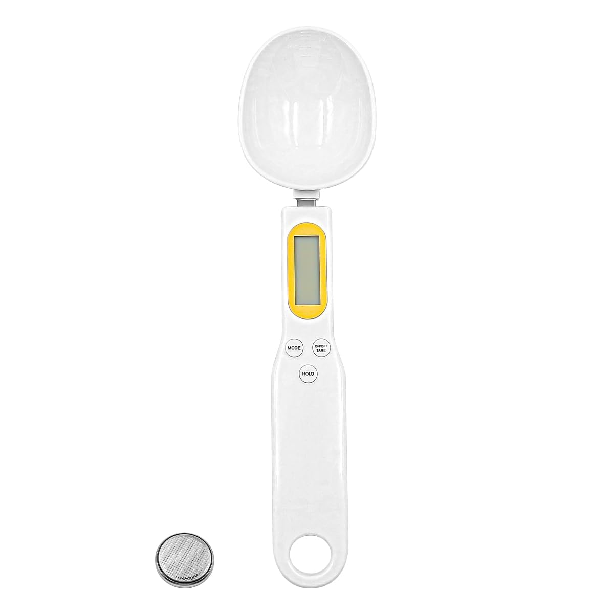 Digital Spoon Scale 500g/0.1g Digital Kitchen Scale with Handle Small Baking Scale with LCD Display for Coffee Pills Tea etc