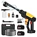 Cordless High Pressure Washer, 21V Portable Power Washer with 2×3.0Ah Batteries, 6-in-1 Adjustable Nozzle, 5m Hose, Pressure Washer for Patio and Car, Floor Garden Cleaning