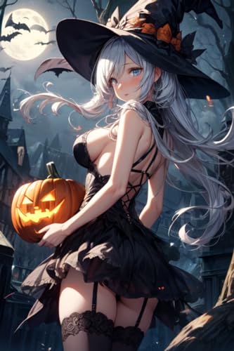 ハロウィンナイト2:AIイラスト