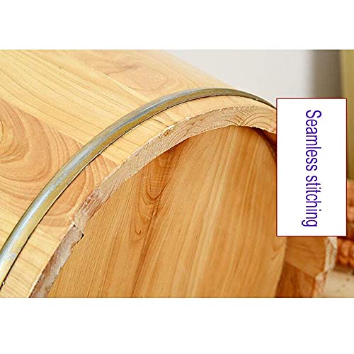 Cubeta de Madera Natural para Baño de Pies miniatura 3