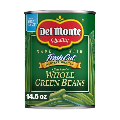Del Monte Harvest Selects Blue Lake Whole Green Beans, 14.5 oz. Can, Canned Vegetables