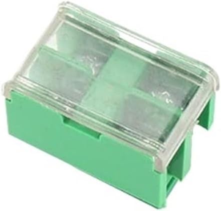 17.5A 660V Enclosed Terminal Blocks Rail Mounted Wire Dual Row Connector(JF1.5-1)