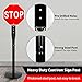 VAIIGO Heavy Duty Parking Sign Base Cast Iron 48