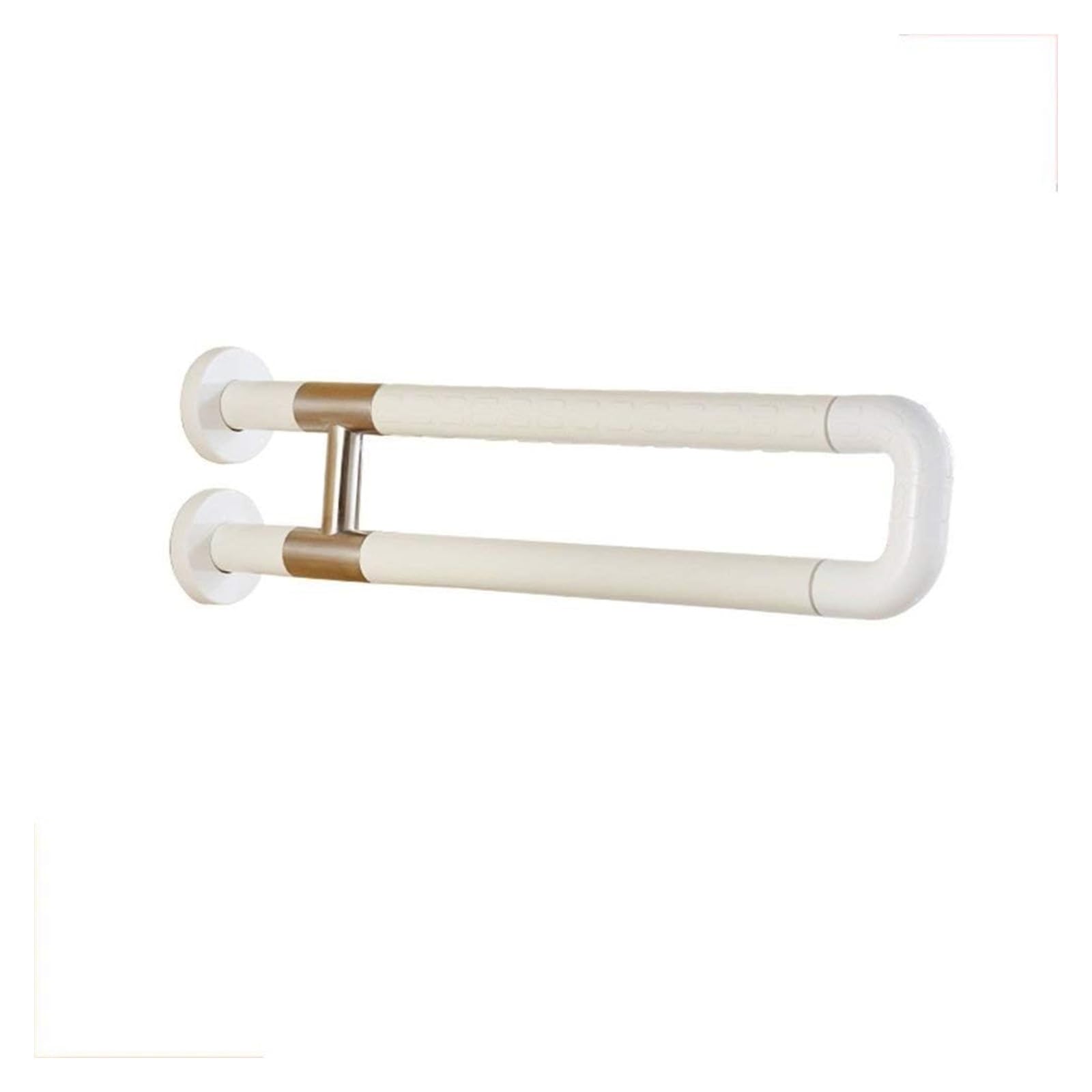 Grab Rails Bath Wall Attachment Handrails,Grab Bar Rails Bathroom Grab Bars, U-Shaped Armrests, Wall-Mounted Straight Hair Towel Rack, Sturdy Stainless Steel Shower Safet
