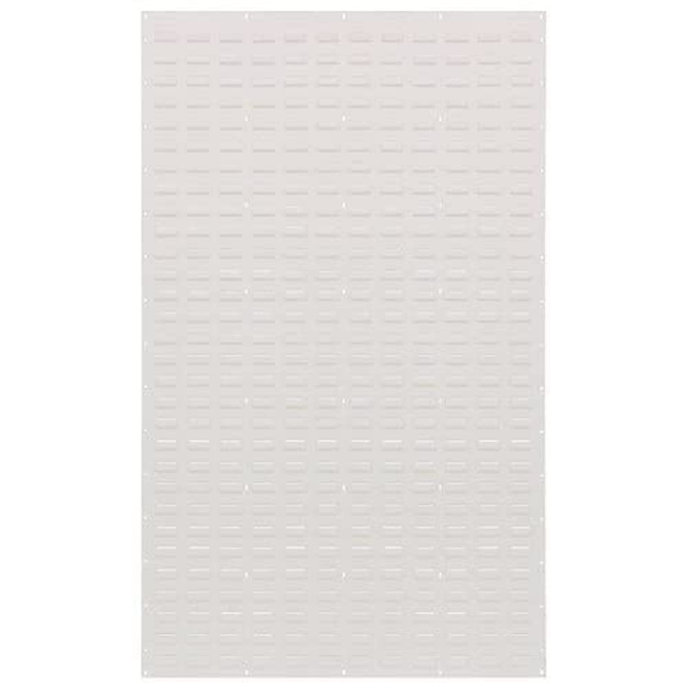 Quantum QLP-3661HC Ultra Flat Hanging Louvered Panel | Easy Install Wall Mount Support for Bench Service Tracks and Cart | 500 lbs Capacity, 36