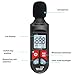 Decibel Meter - Accurate Sound Decibel Meter 30dB to 130dB, Portable Digital DB Meter with LCD Backlit Display, Fast/Slow Response, Maximum/Minimum Sound Level Meter for Home, Office, and Industry