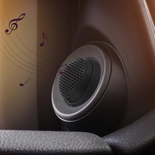 WEKADRIN Car Dome Tweeter 1 Pair Piezoelectric Car Audio Speaker Replacement Compact for Stereo Sound System Upgrade - Image 4