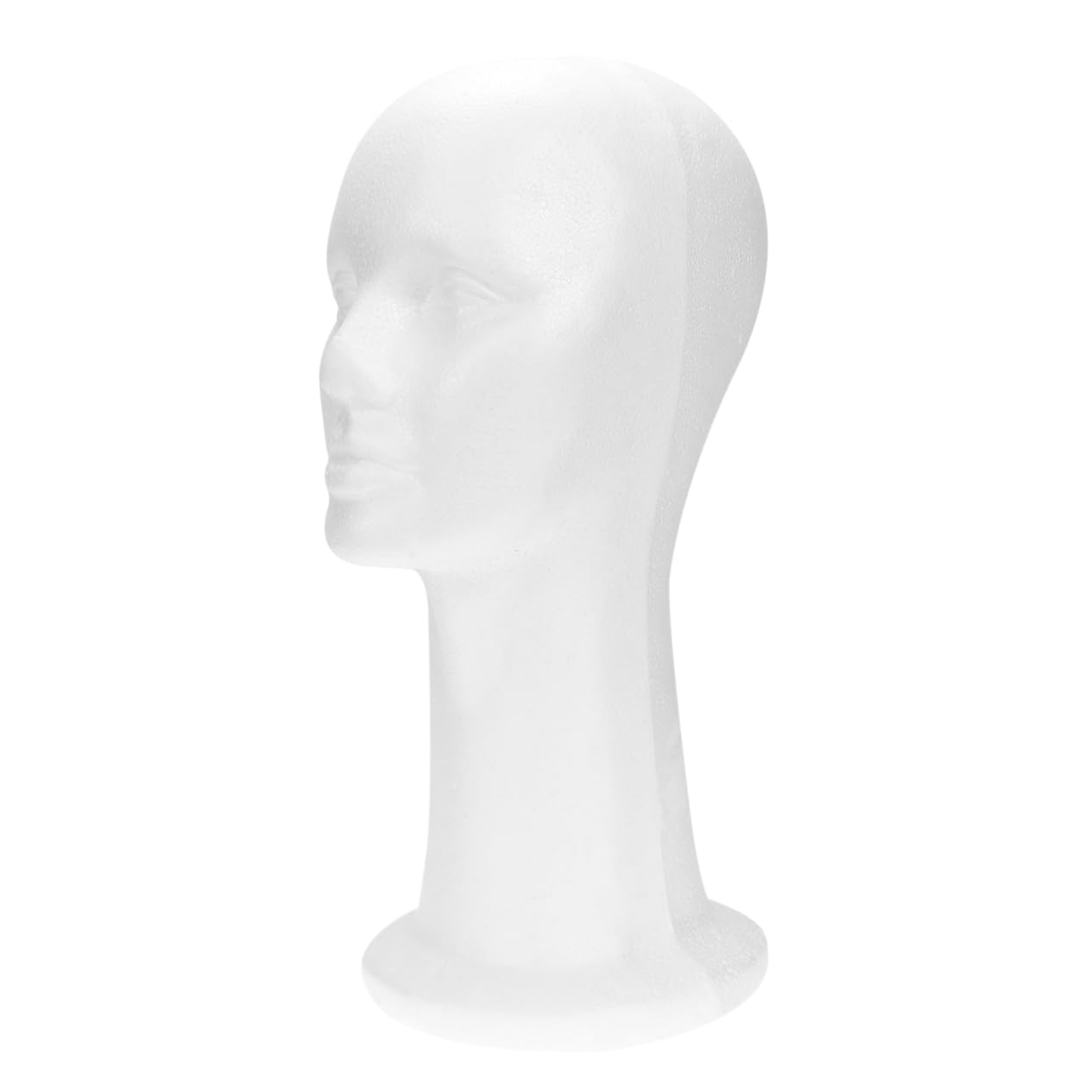 Housoutil 2pezzi Manichino Testa Per Parrucche e Accessori Espositore Multifunzionale Per Saloni e Negozi Realistico Per Occhiali e Cappelli Facile Da Trasportare e Resistente