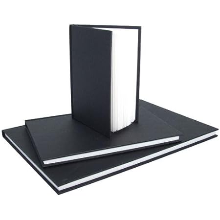 A"-Size Black Cloth Hardback Sketchbook - Denmark