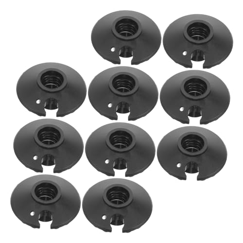 HAPINARY Trekking Pole Mud Pad 10pcs Walking Stick Tips Plastic Cane Tips for Hiking Climbing and Trekking Poles