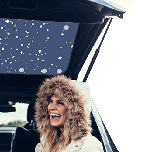 LINXING Parasol para Parabrisas,Protector Solar Duradero para Ventanas traseras Que bloquea los Rayos UV - Material Duradero Parasol de Coche para Rayos UV, protección contra el Calor Solar Cover