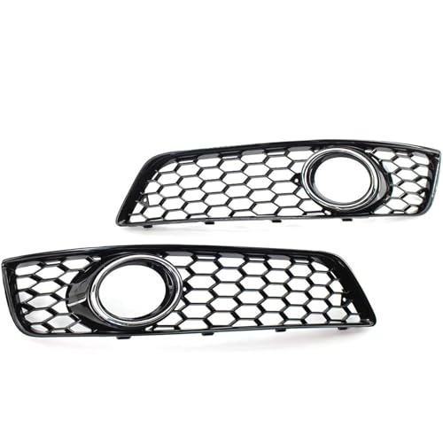 Grille antibrouillard argent pour A3 8P calandre nid d'abeille pare-chocs avant