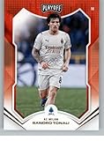 2021-22 Panini Chronicles Serie A #63 Sandro Tonali AC Milan Playoff Official Soccer Card in Raw (NM or Better) Condition