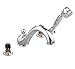 American Standard 3901.000.002 Amarilis Jasmine Tub Filler, Polished Chrome