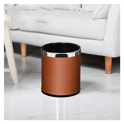 Cubo de basura de acero inoxidable para organizar tu dormitorio y sala