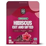 FGO Organic Hibiscus Flowers, Cut and Sifted, 16oz Bulk Resealable Bag, Packaging May Vary (Pack of 1)