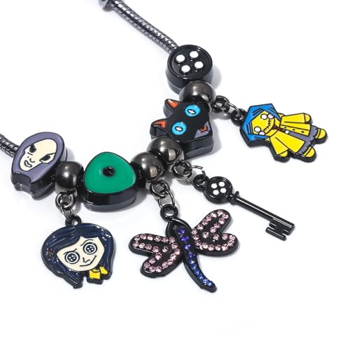 DIY Enamel Charm Bracelet Halloween Merchandise Gifts Stuff Jewelry Costume Accessories for Cosplay3