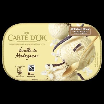 Carte D'Or Ice Cream Dessert Vanille de Madagascar 367g