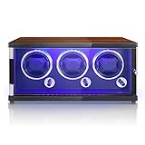 christ uhrenbeweger für 3 uhren 【Open Lid Self-Stop】 Wenn Sie den Deckel öffnen, wird der uhrenbeweger box automatik aufhören sich zu drehen. Hinweis: Um diese Funktion ein-/auszuschalten, müssen Sie den Schalter auf der Rückseite zur Steuerung drücken. Das innovative Design macht es einfacher für Sie, die Uhr zu nehmen und zu platzieren.