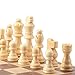 AMEROUS Wooden Chess Pieces Only, 32 Pieses / 3.05