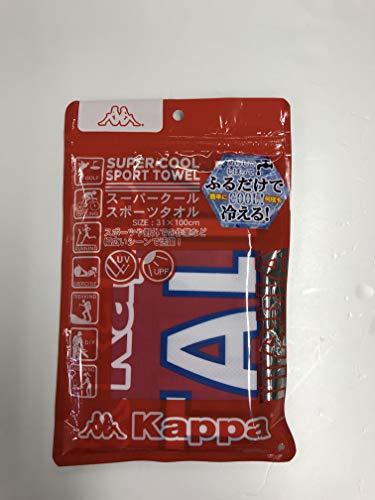 ナストーコーポレーション 冷却タオル レッド 約31×100cm KP818