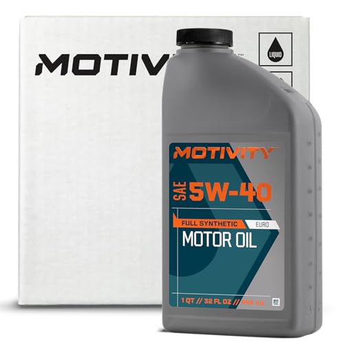 Aceite de motor sintético 5W-40 MOTIVITY 6 botellas 1 cuarto miniatura 4