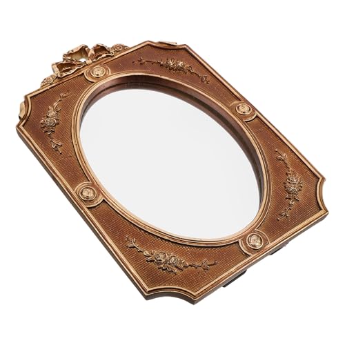Miroir décoratif rétro avec nœud pour embellir une entrée - 2