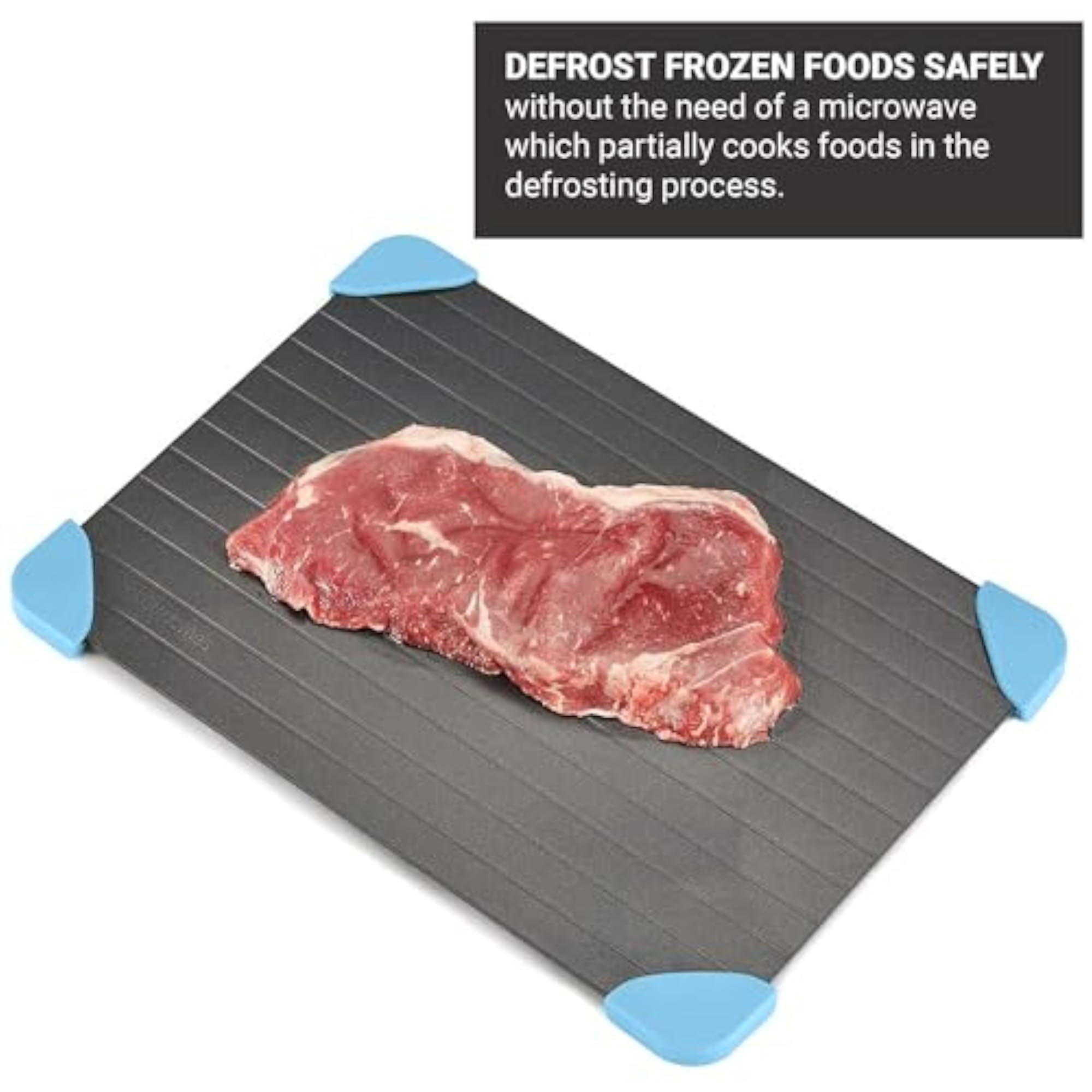 Defrost Tray Thaw Board Plate, Faster Defrosting for Meat