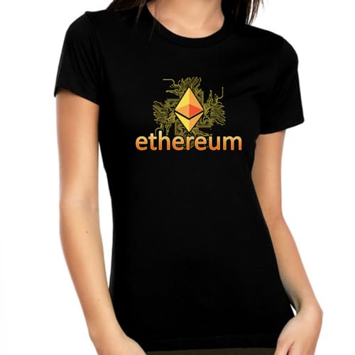 Ethereum Shirts for Women Crypto Gifts Ethereum Shirt Blockchain Shirt ETH Crypto Shirt Ethereum Shirt