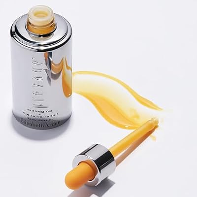 Elizabeth Arden Anti-Aging + Intensive Repair Daily Serum, Face Moisturizer with Idebenone, Visibly Reduces Age Spots, Wrinkles and Deep Lines, 1 fl oz