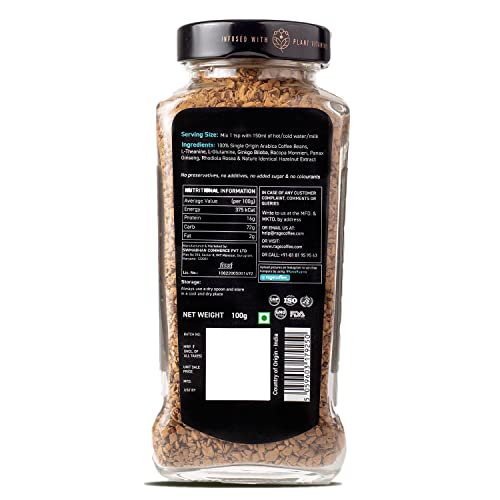 Image of Rage Coffee Combo - Instant Coffee Kit With Free Mug | 100 gms Festive Gift Pack | Combo with Mug | Hot or Cold Coffee | Premium Arabica Coffee beans (Irish Hazelnut with Mug, 100g)