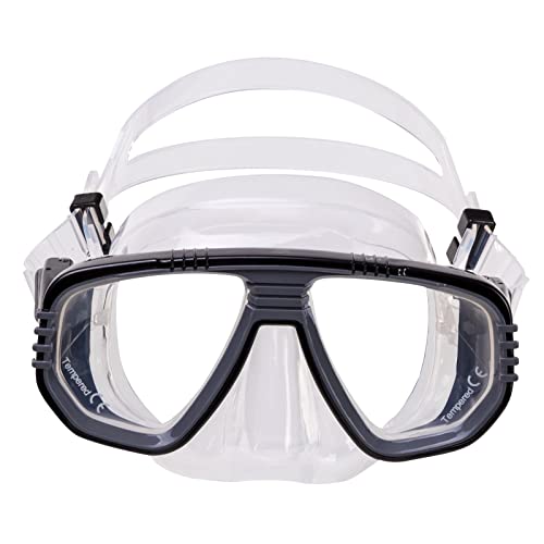 IST Corona Anti Fog Diving Snorkeling Mask (Black)