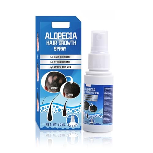 Hair Growth Serum Spray - Effective Hair Loss Treatment For Women & Men - Thinning Hair Thickening Spray - Natural Scalp Serum Promotes Alopecia Hair Regrowth