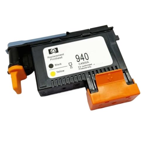 Cabezal de impresion C4900A negro amarillo 940 para solucionar lineas en Officejet 8500