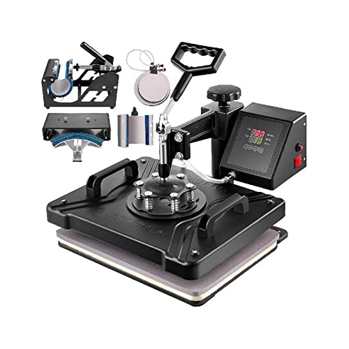 Máquina Termo Transfer Hot Press 5 en 1 12x15 miniatura 2