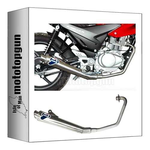 Ligne complete Termignoni Honda CBF 125 echappement conique inox