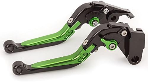 Miniatura 10 de FXCNC Billet Folding Extendable Adjustable Brake Clutch Levers Compatible with Raptor YFM660 01-04, TTR125L/LE/LW 00-16, Banshee 350 02-06