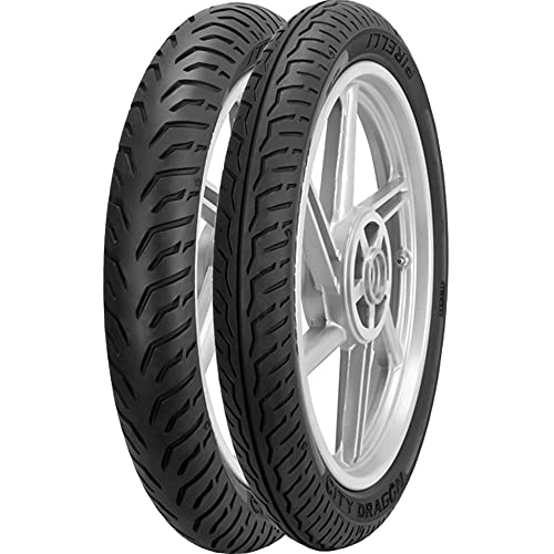 Par Pneu 100/80-18 + 80/100-18 City Dragon Pirelli Titan150