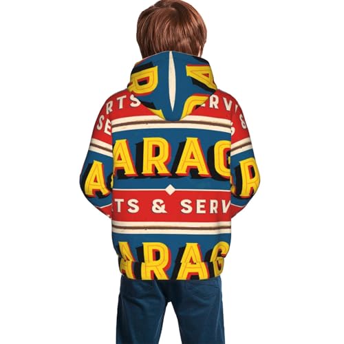 Giraffes Doing Various Yoga Kid Hoodies Boys Sweatshirts Girls Pullover with Pocket4