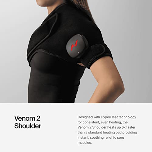 Image of Hyperice Venom 2 Left Shoulder Heated Vibration Massage Therapy Recovery